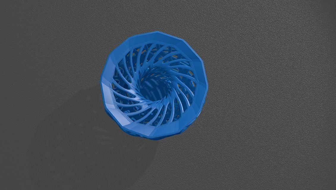 vaso decoration 3D print model_1