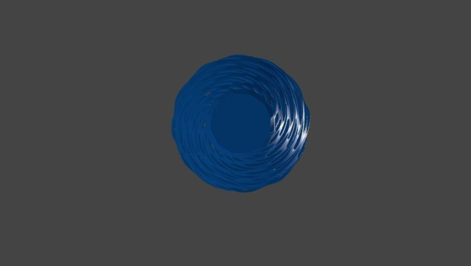 vaso decoration 3D print model_2