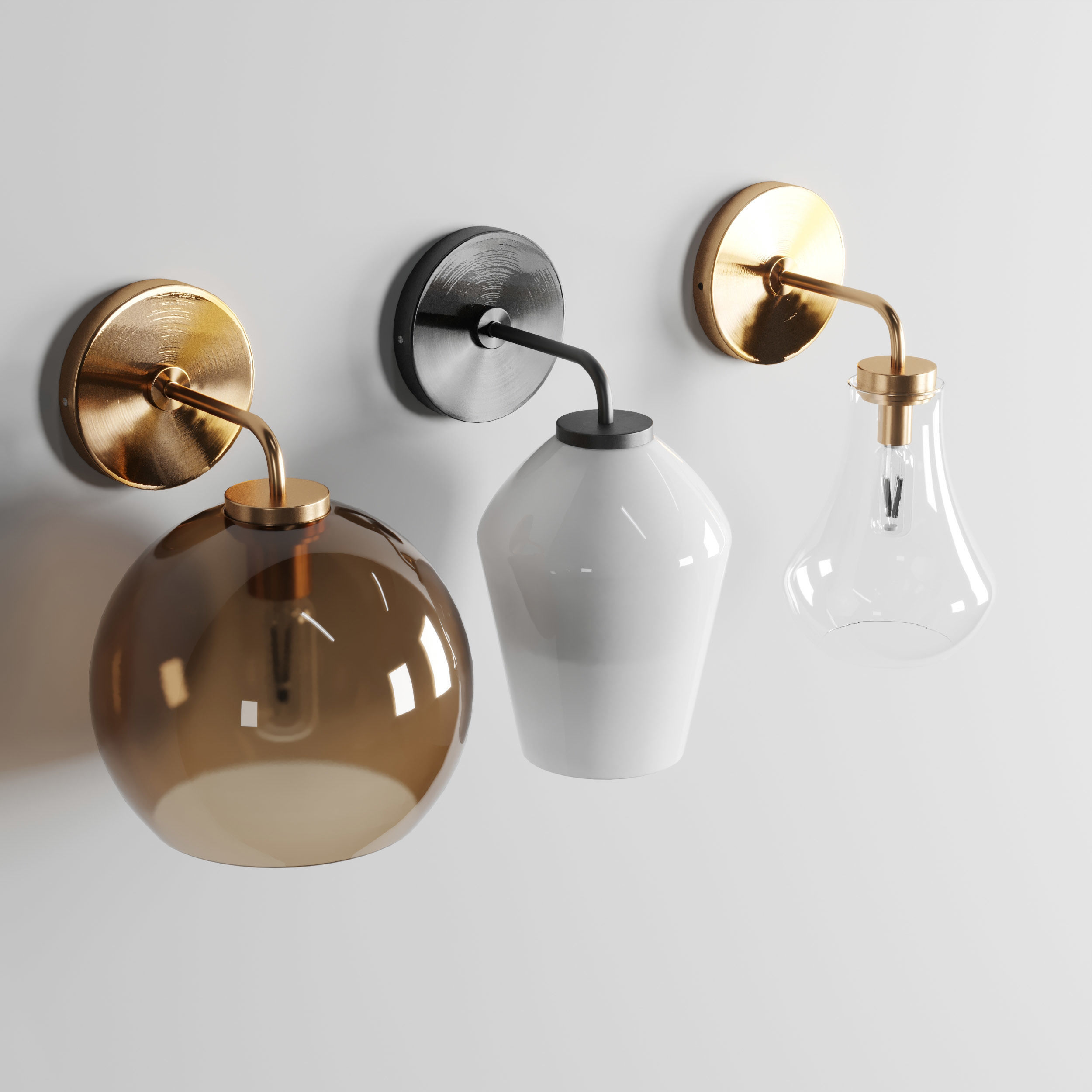 arren wall scene Low-poly 3D model_1