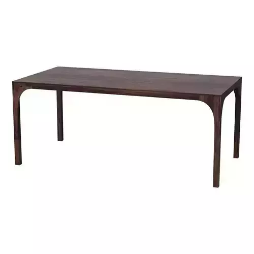 AQUA VIRGO DARK BROWN DINING TABLE