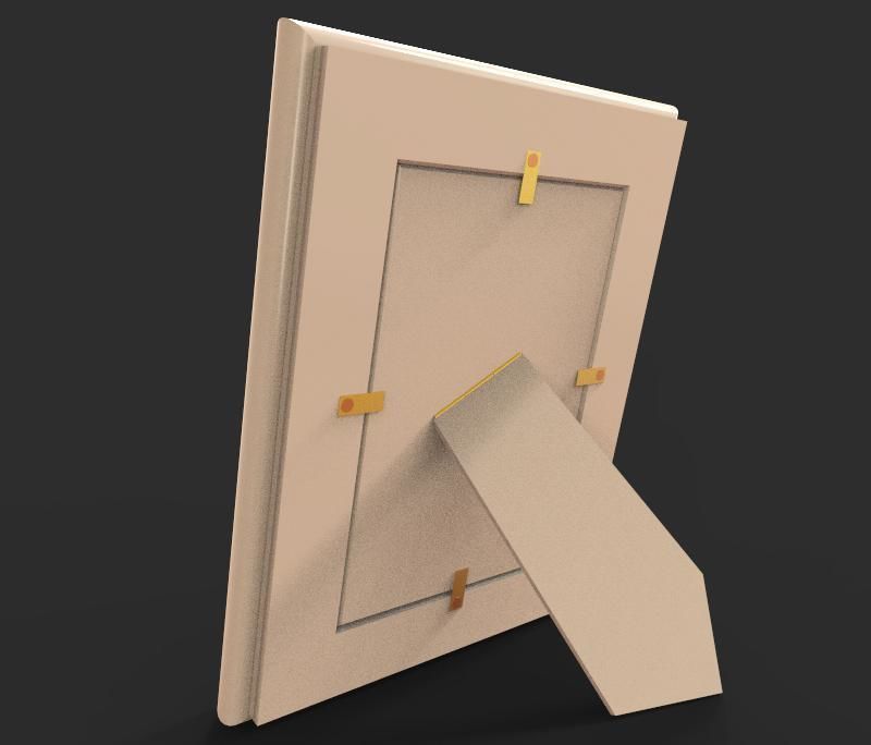The Photo Frame Low-poly 3D model_3