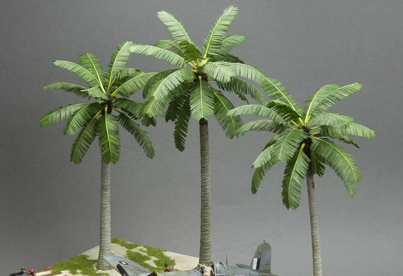 Coconut palm trees for 3D print 3D print model_0
