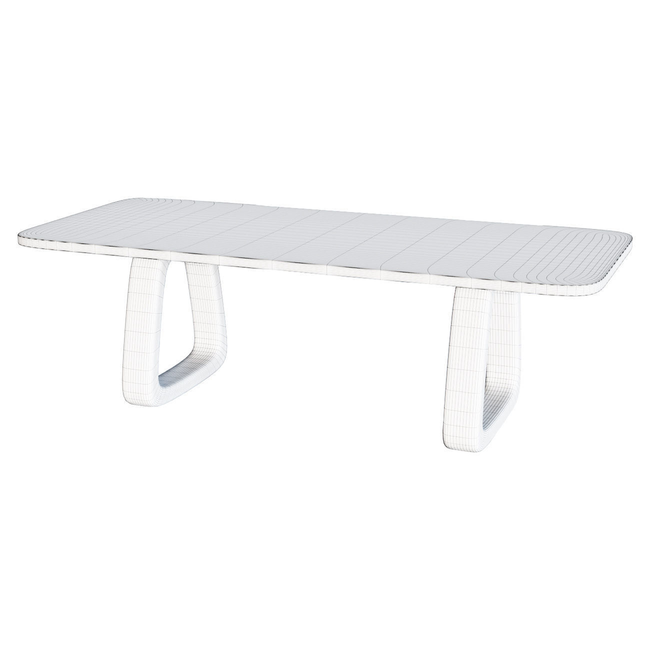 BIMA TERRAZZO DINE TABLE 3D model_1