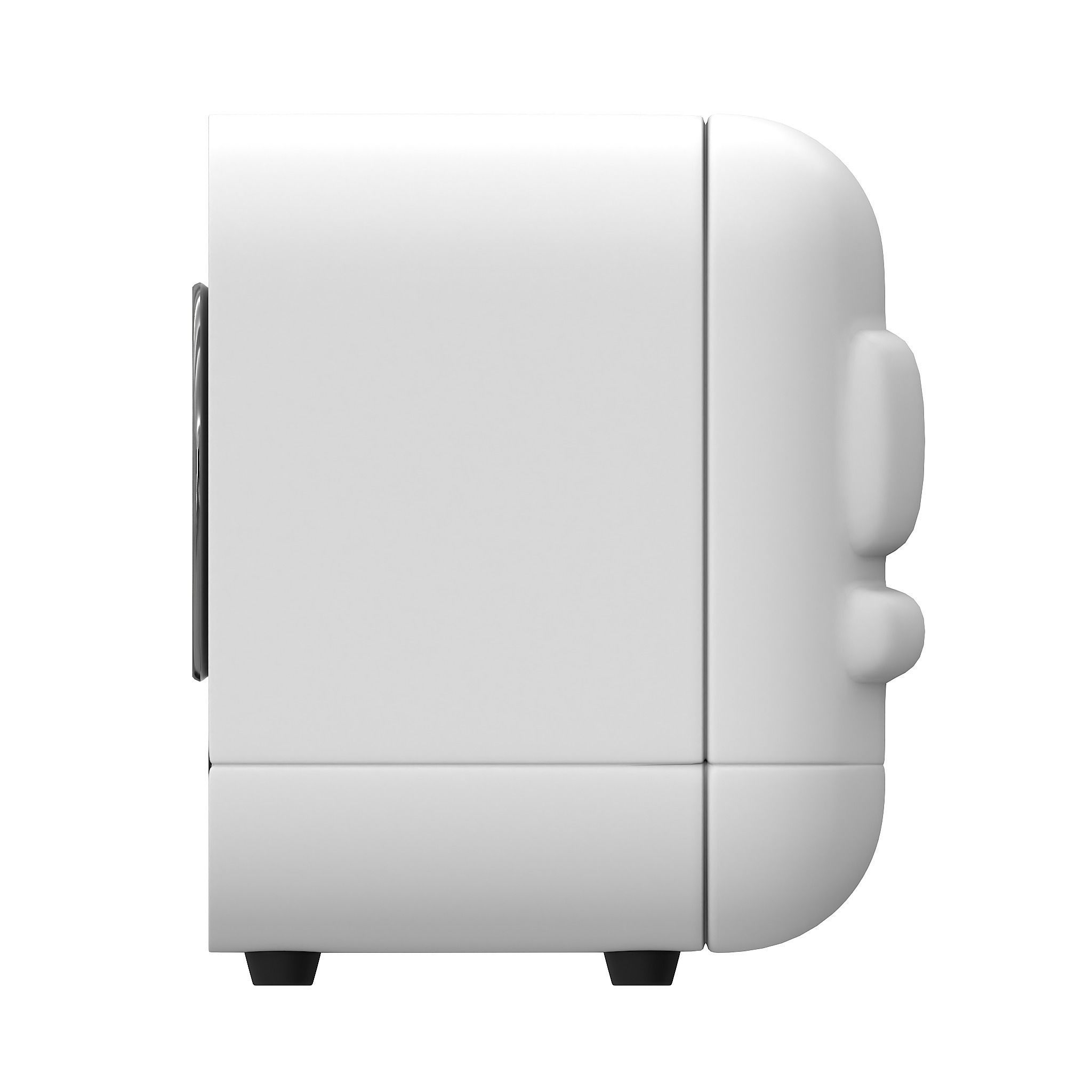 Wireless Webcam white 02 Low-poly 3D model_2