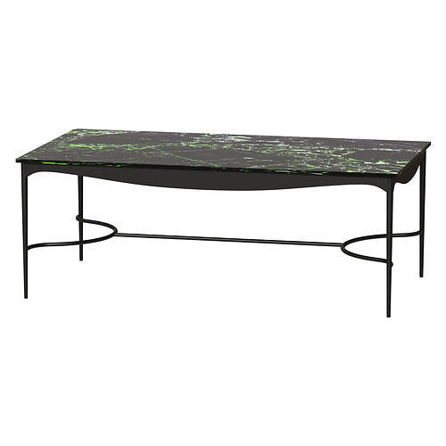 ROUMARE GREEN MARBLE DINING TABLE 3D model