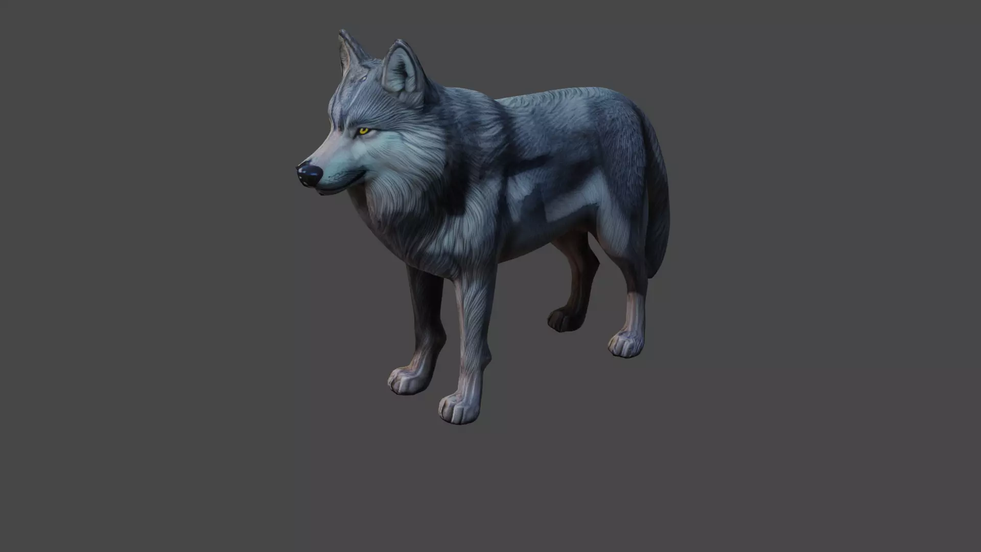 Wolf 3d model Free Download  Free 3D model_0