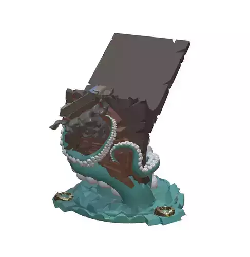Custom PlayStation controller stand 3d model Diablo edition  3D print model