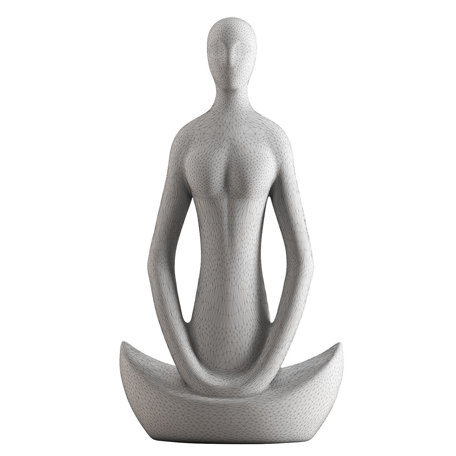 Decor table figure 3D model_5