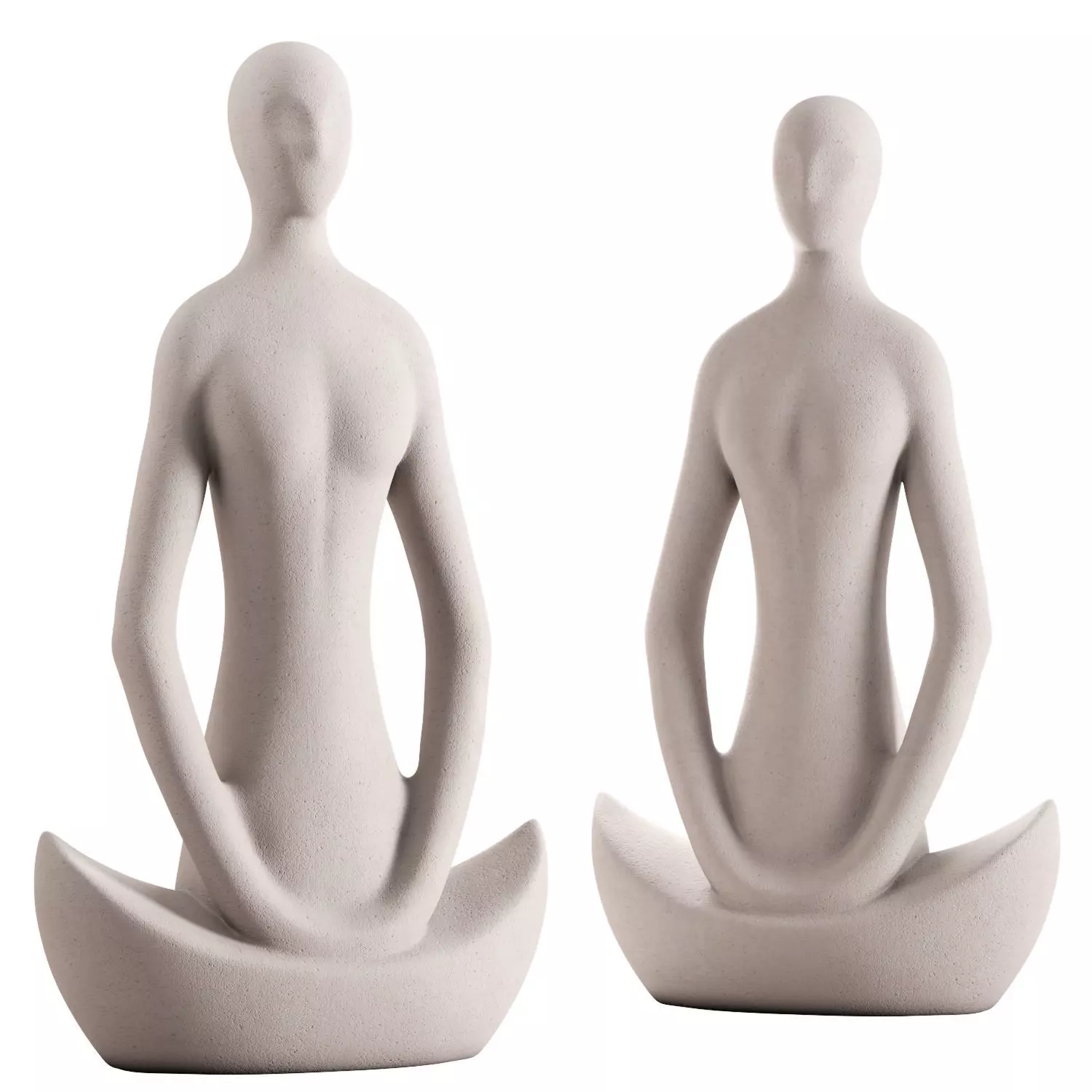 Decor table figure 3D model_0
