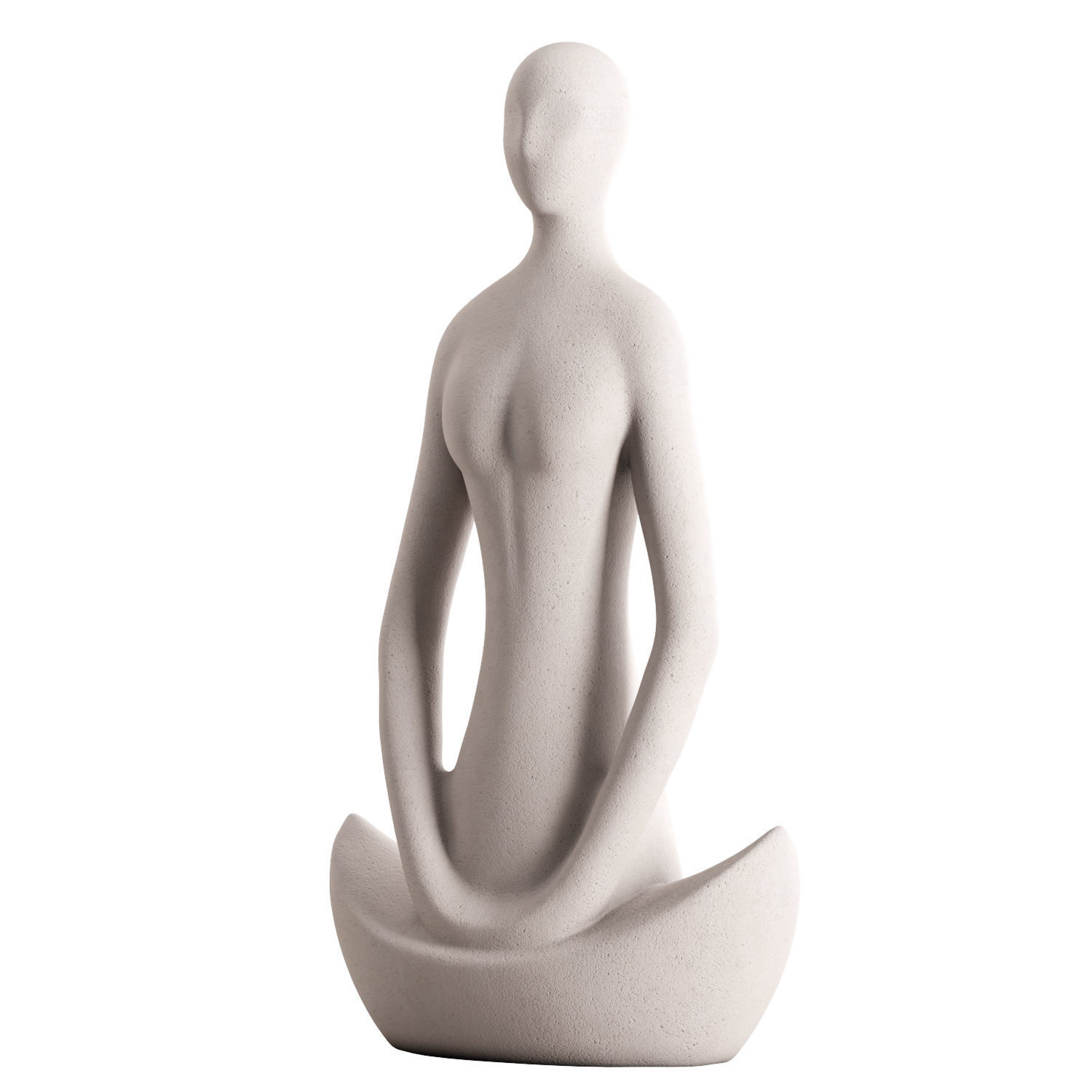 Decor table figure 3D model_2