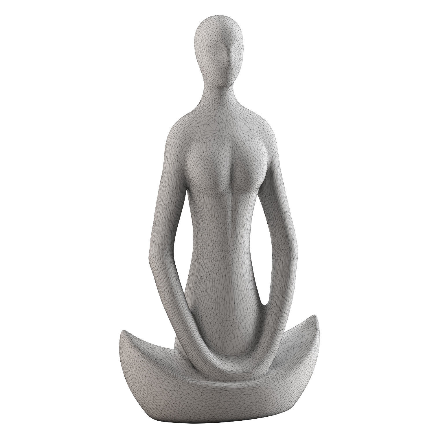 Decor table figure 3D model_6