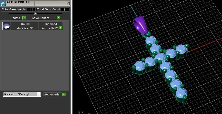 Pendant Model 5383 3D print model_7