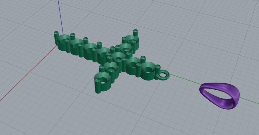 Pendant Model 5383 3D print model_3