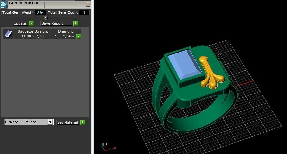 Man ring Model 5381 3D print model_7