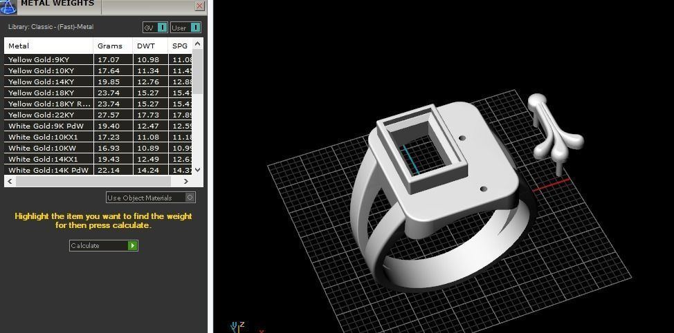 Man ring Model 5381 3D print model_6