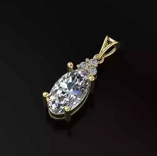 Pendant oval Model 5380