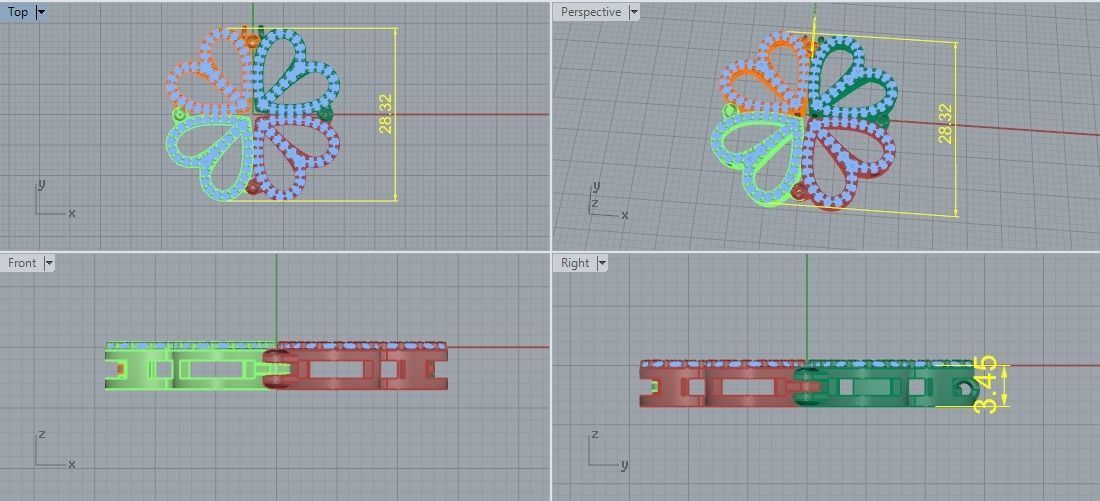 Pendant Model 5374 3D print model_6