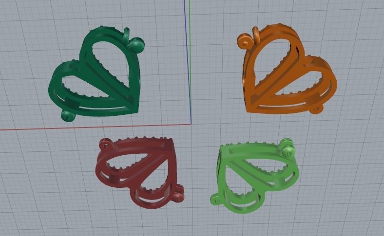 Pendant Model 5374 3D print model_4