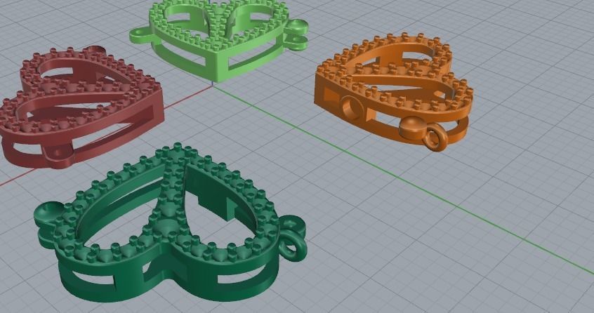 Pendant Model 5374 3D print model_3