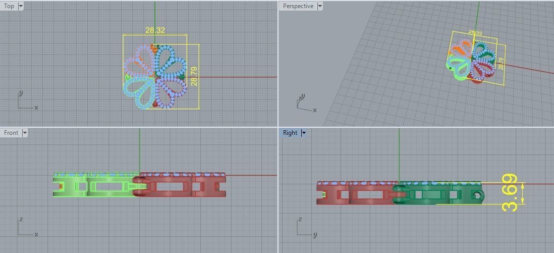 Pendant Model 5374 3D print model_7