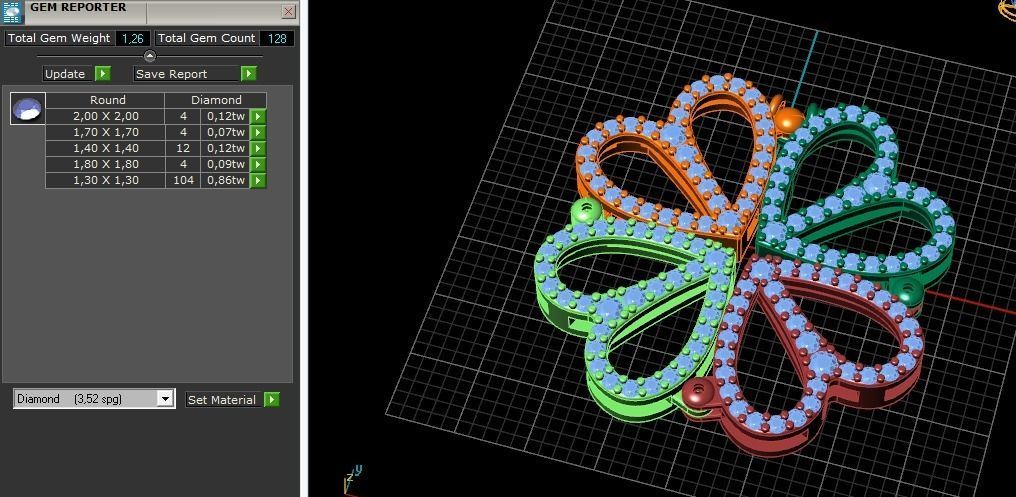 Pendant Model 5374 3D print model_9