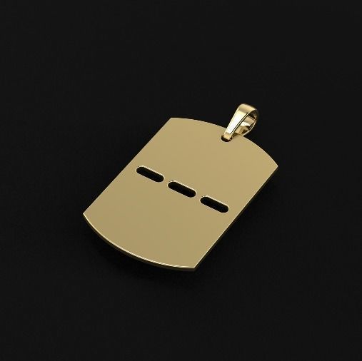 Pendant Model 5373 3D print model_1