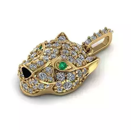 Leopard pendant Model 5371