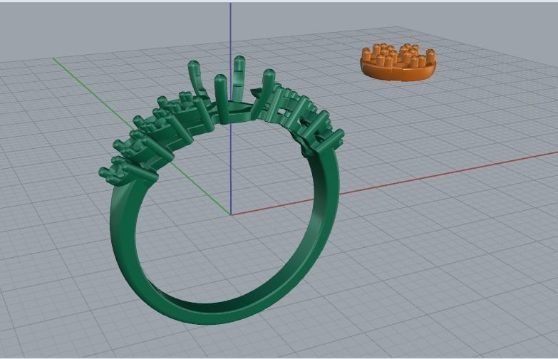 Ring Model 5365 3D print model_3