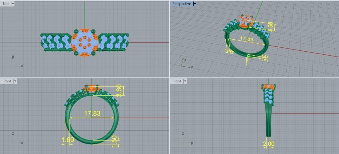 Ring Model 5365 3D print model_5