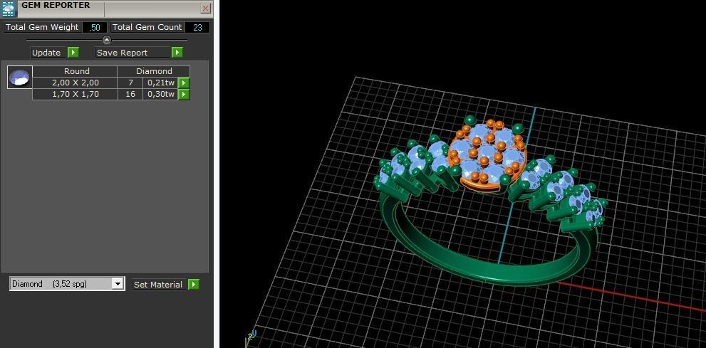Ring Model 5365 3D print model_7