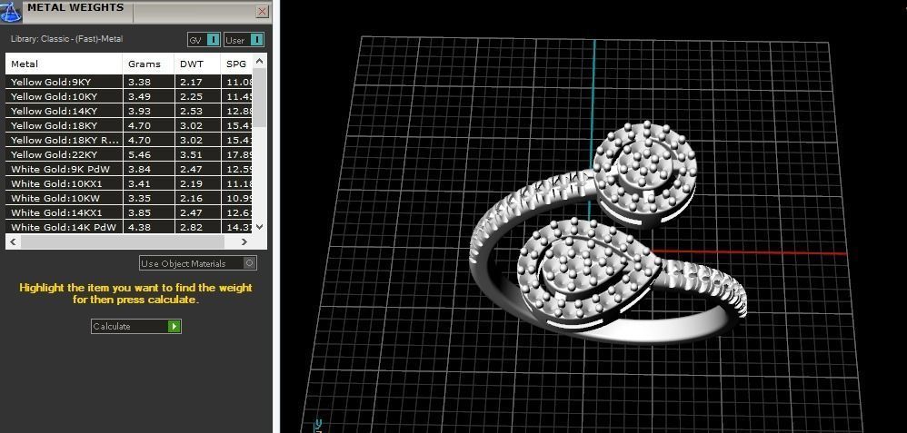 Ring pear Model 5364 3D print model_6