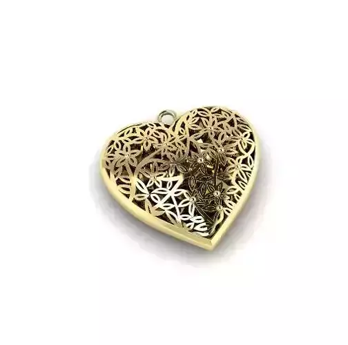 Heart pendant Model 5362