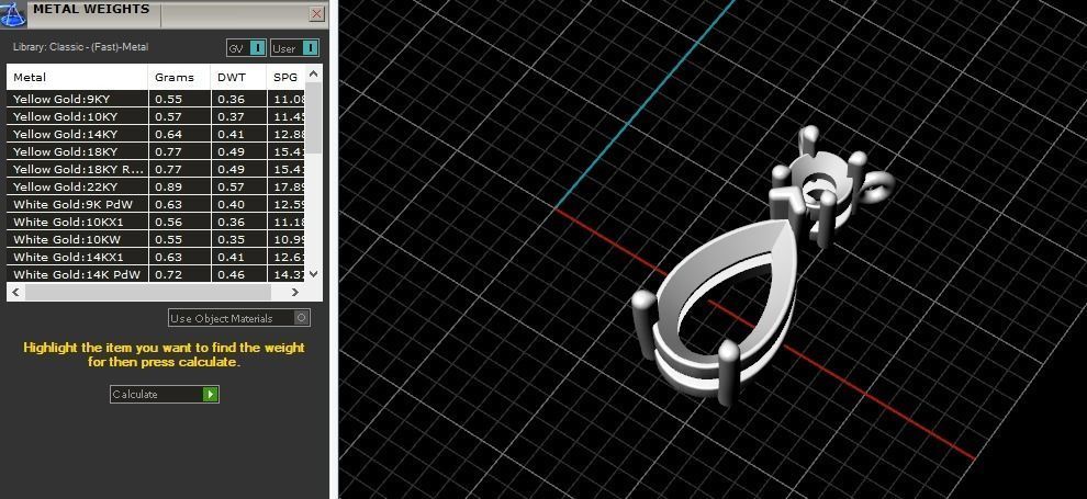 Pendant Model 5358 3D print model_6