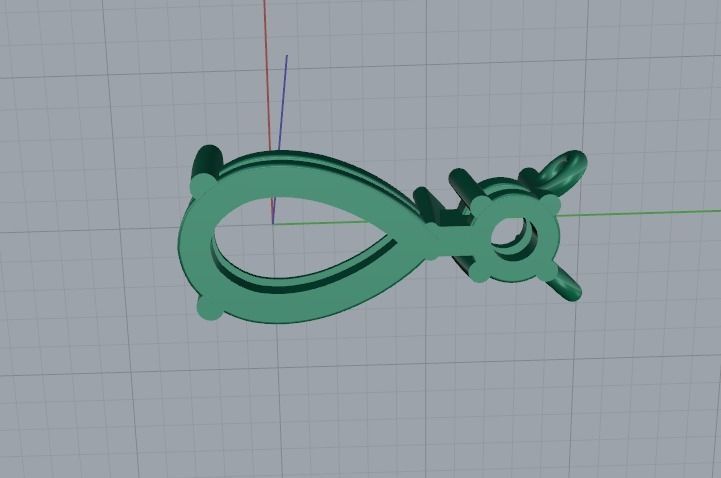 Pendant Model 5358 3D print model_4