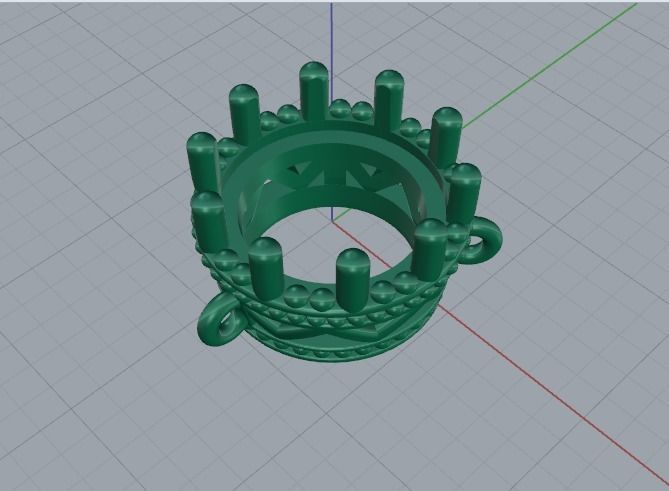 Pendant Model 5350 3D print model_2