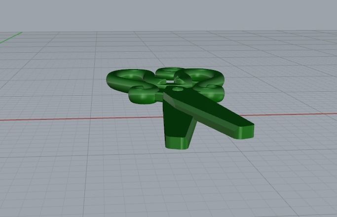 Pendant scissor Model 5349 3D print model_3