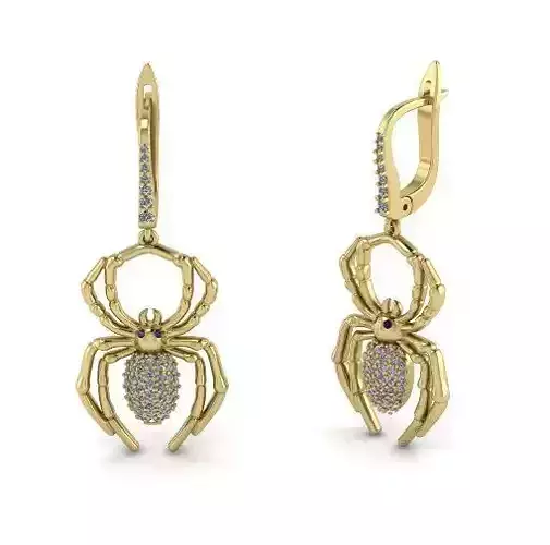 Scorpio Earrings Model 5337