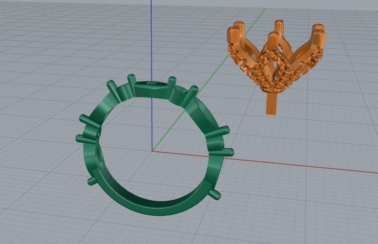 Ring Model 5441 3D print model_4
