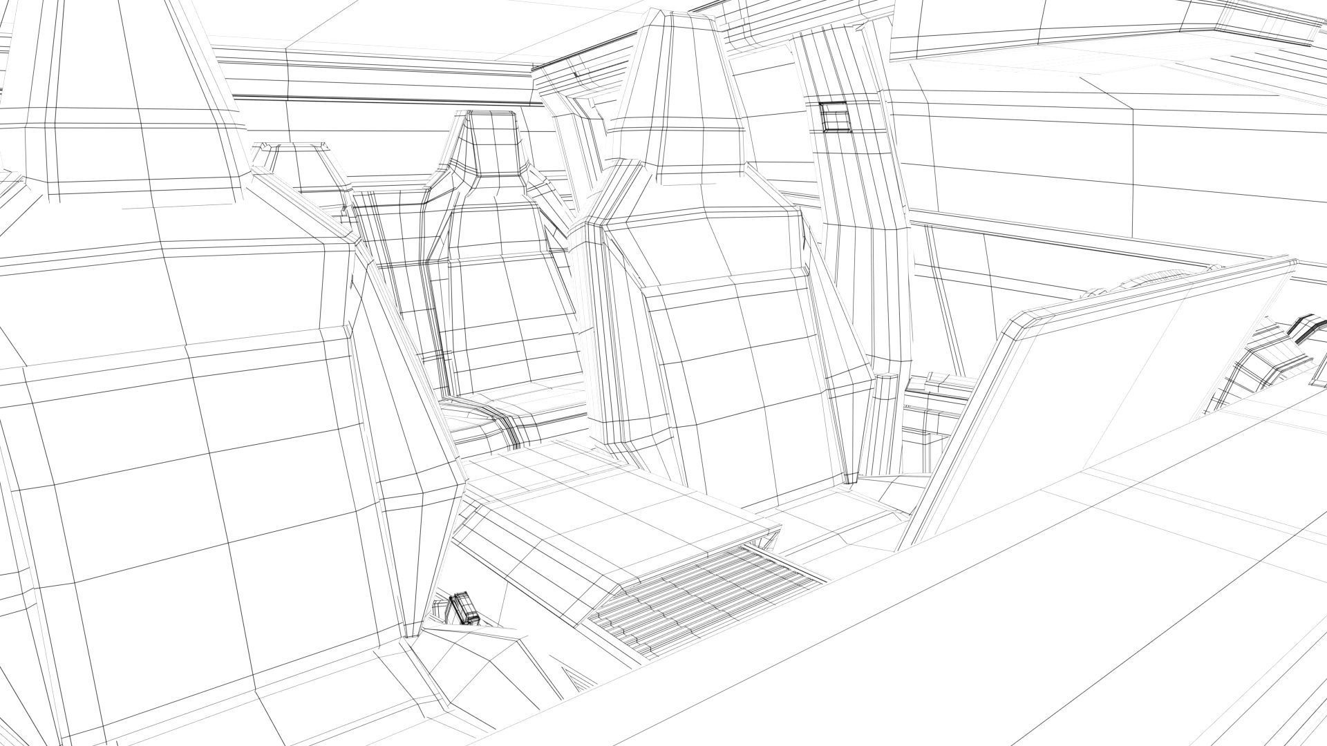 CYBERTRUCK Tesla 2024 3D model_12