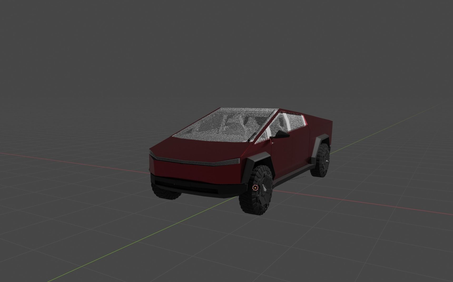 CYBERTRUCK Tesla 2024 3D model_14