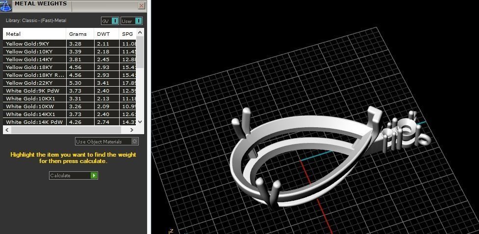 Pendant Model 5408 3D print model_6