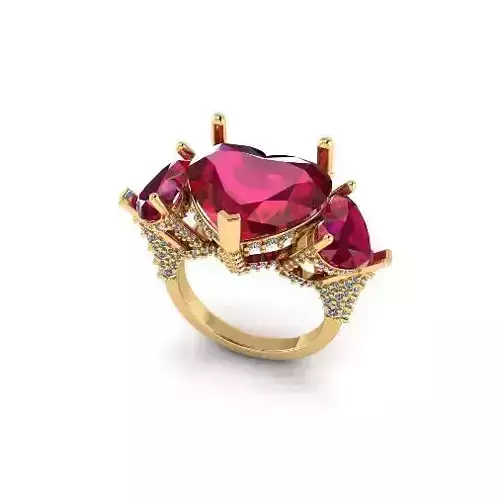 Heart ring Model 5400