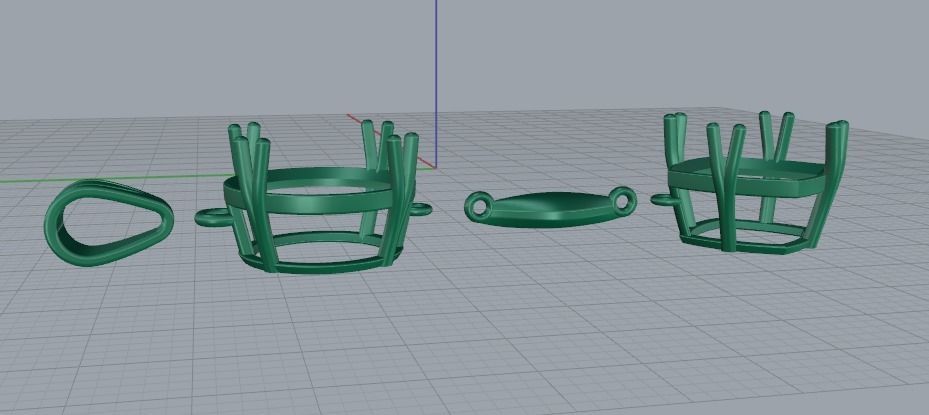 Pendant Model 5397 3D print model_3