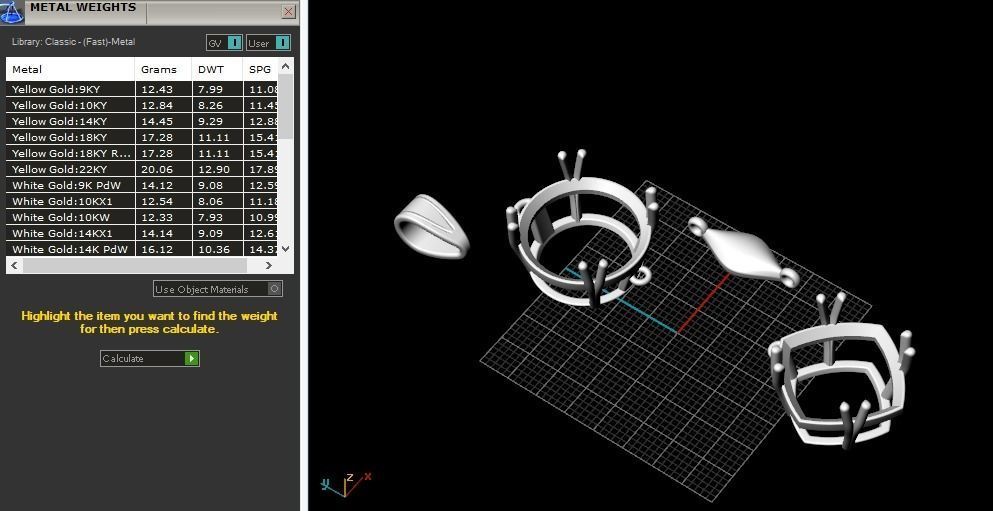 Pendant Model 5397 3D print model_6