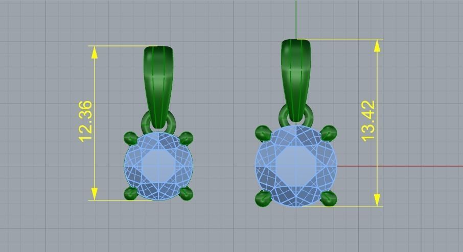 Pendants Model 5392 3D print model_5