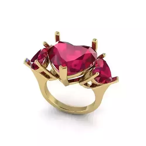 Heart ring Model 5391