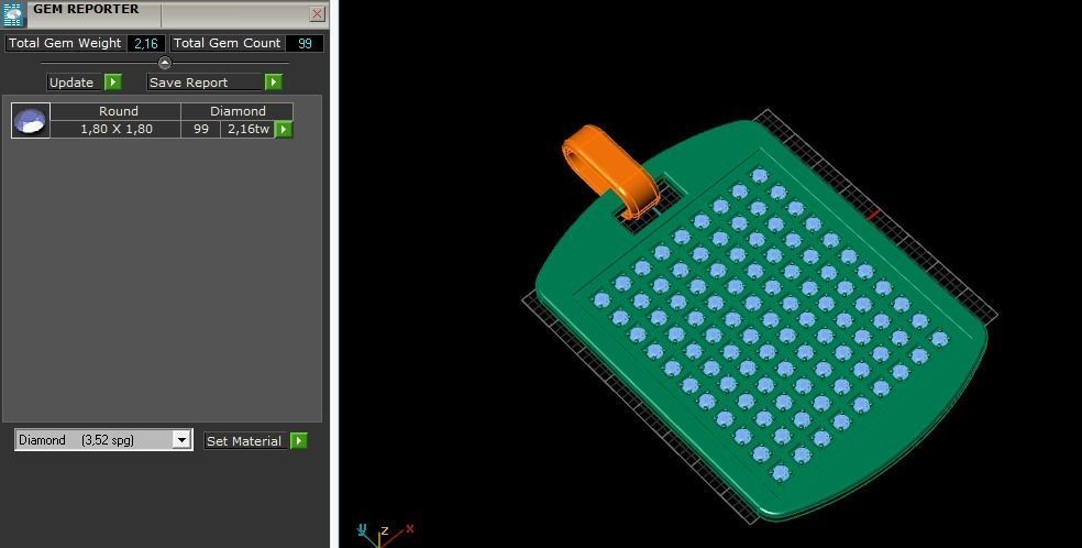 Pendant Model 5389 3D print model_7