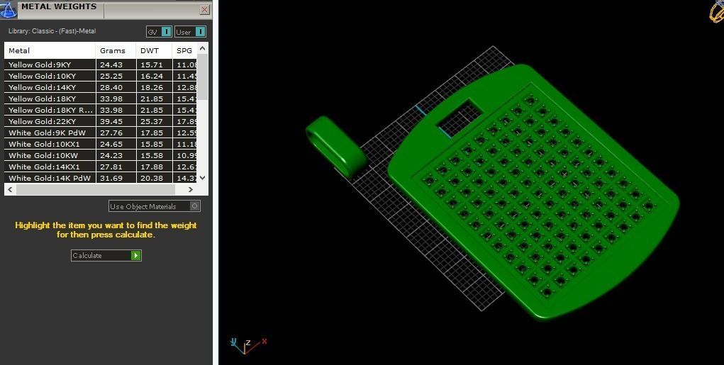 Pendant Model 5389 3D print model_6