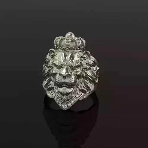 Lion ring Model 5485