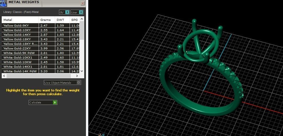 Ring oval Model 5481 3D print model_6